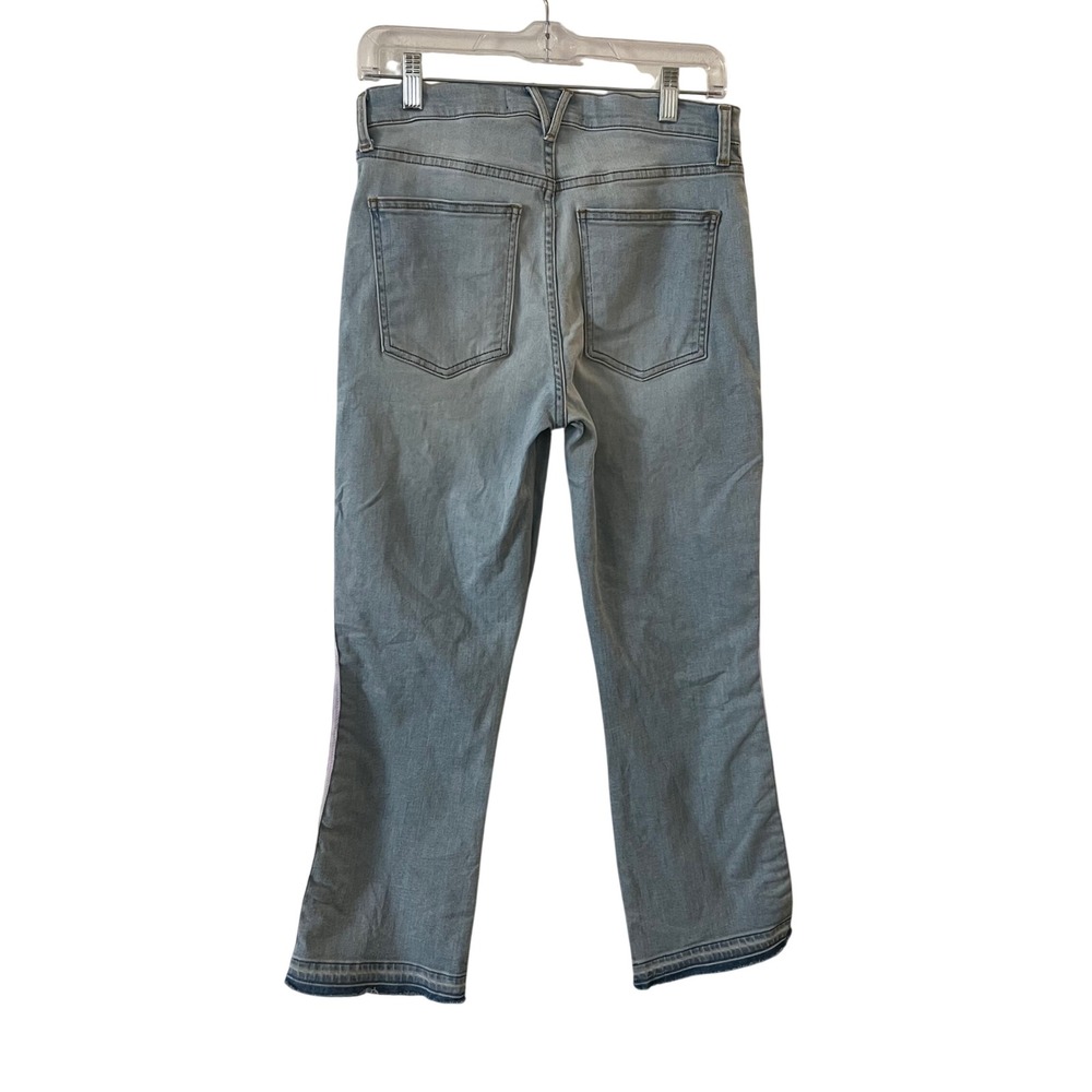 Veronica Beard High Rise Jeans Baby Boot Carolyn Ribbon Stripe‎ Aire 29/8 - Picture 10 of 14